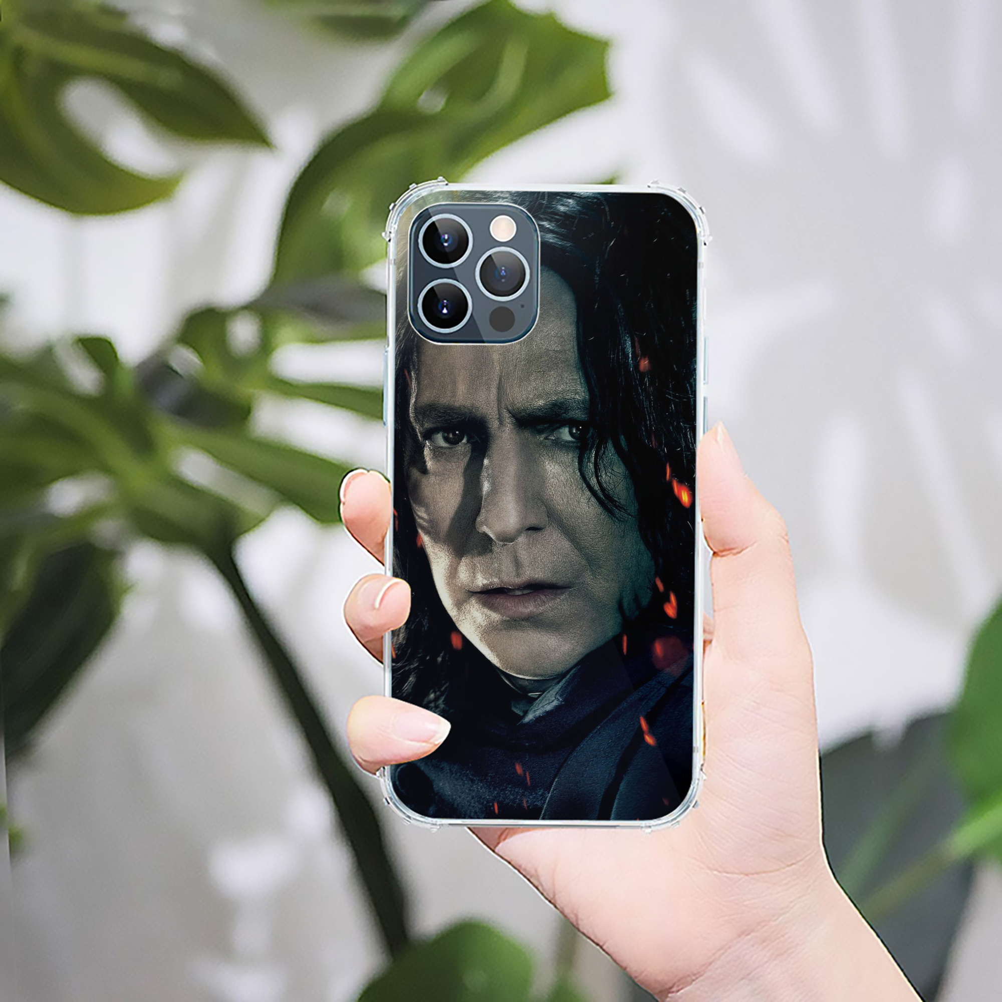 （画像用） Harry Potter ハリー・ポッターシリーズ 【iPhone 12シリーズ対応】透明スマホケース（クリアソフトケース）